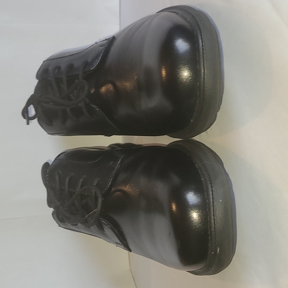 Nunn Bush Men's Marvin Street Plain Toe Oxford, Black, Size 8 - Picture 2 of 16